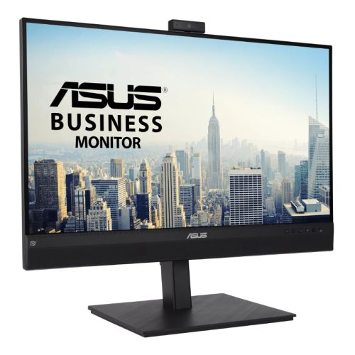 Asus 27" Frameless WQHD Business Monitor (BE27ACSBK) with FHD Webcam, Mic Array, IPS, 2560 x 1440, 60Hz, USB-C, Speakers, VESA-PCR Business Solutions Ltd